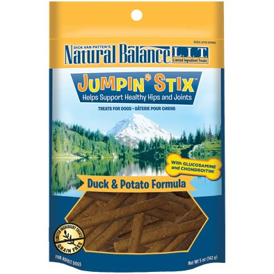 Natural Balance® L.I.T. Limited Ingredient Treats® Jumpin' Stix™ Duck & Potato Formula, 5 Ounces
