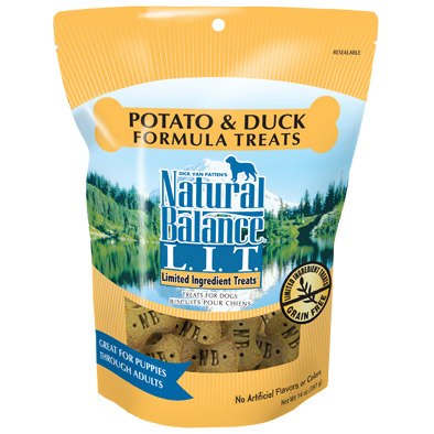 Natural Balance® L.I.T. Limited Ingredient Treats® Potato & Duck Formula, 14 Ounces