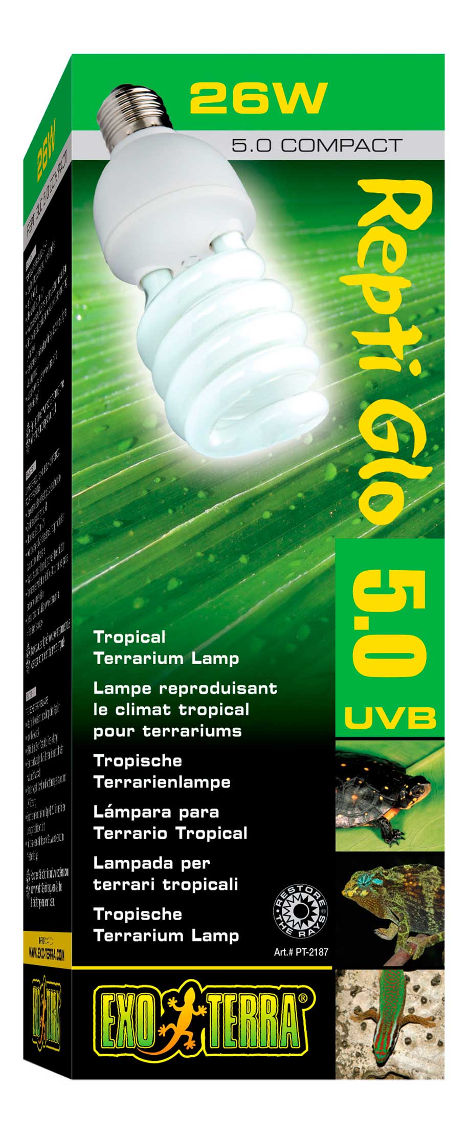 Exo Terra Bulb Tropical Uvb 100 26w 1ea