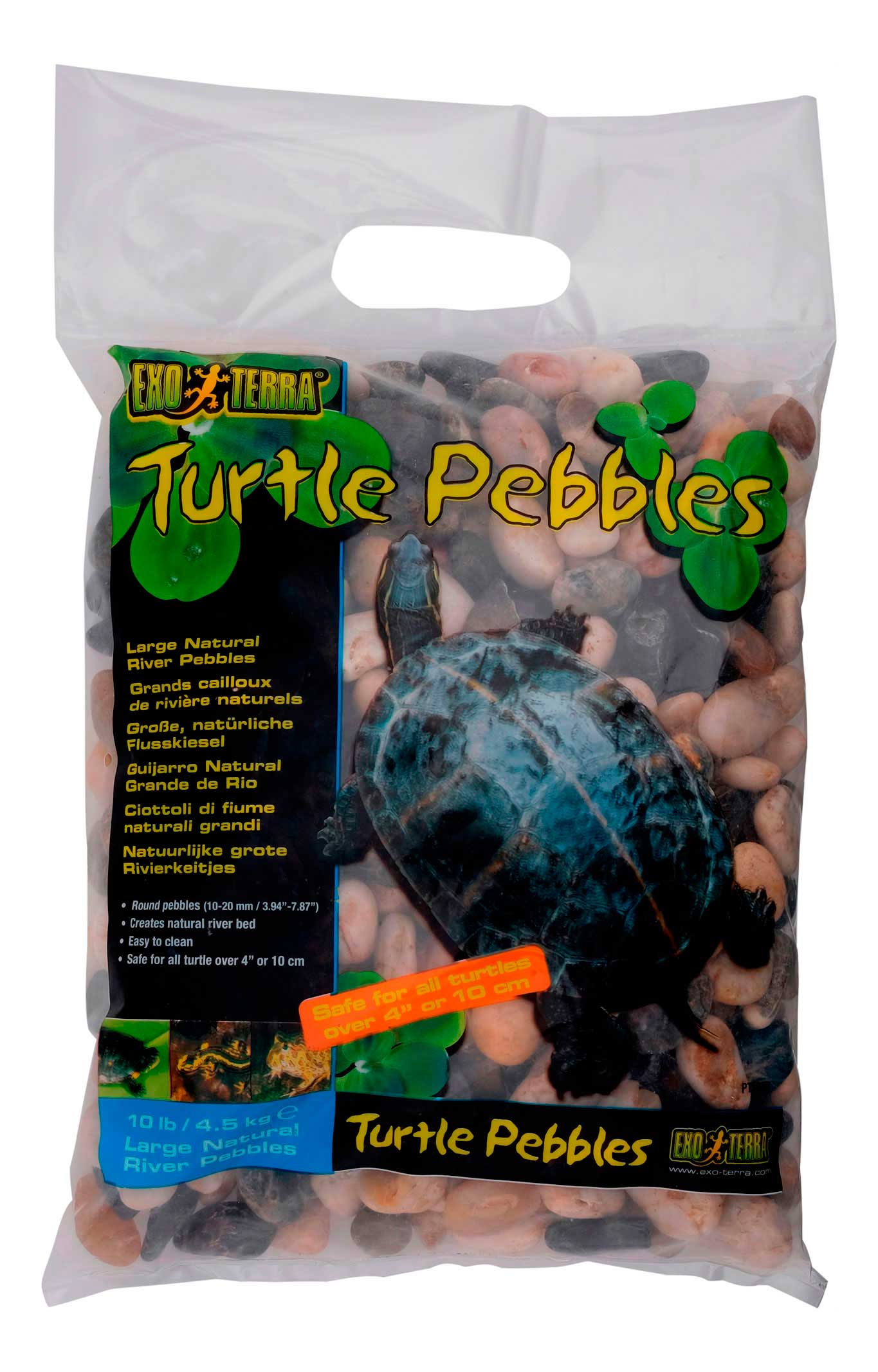 Exo Terra Reptile Substrate Turtle Pebbles Lg 1ea