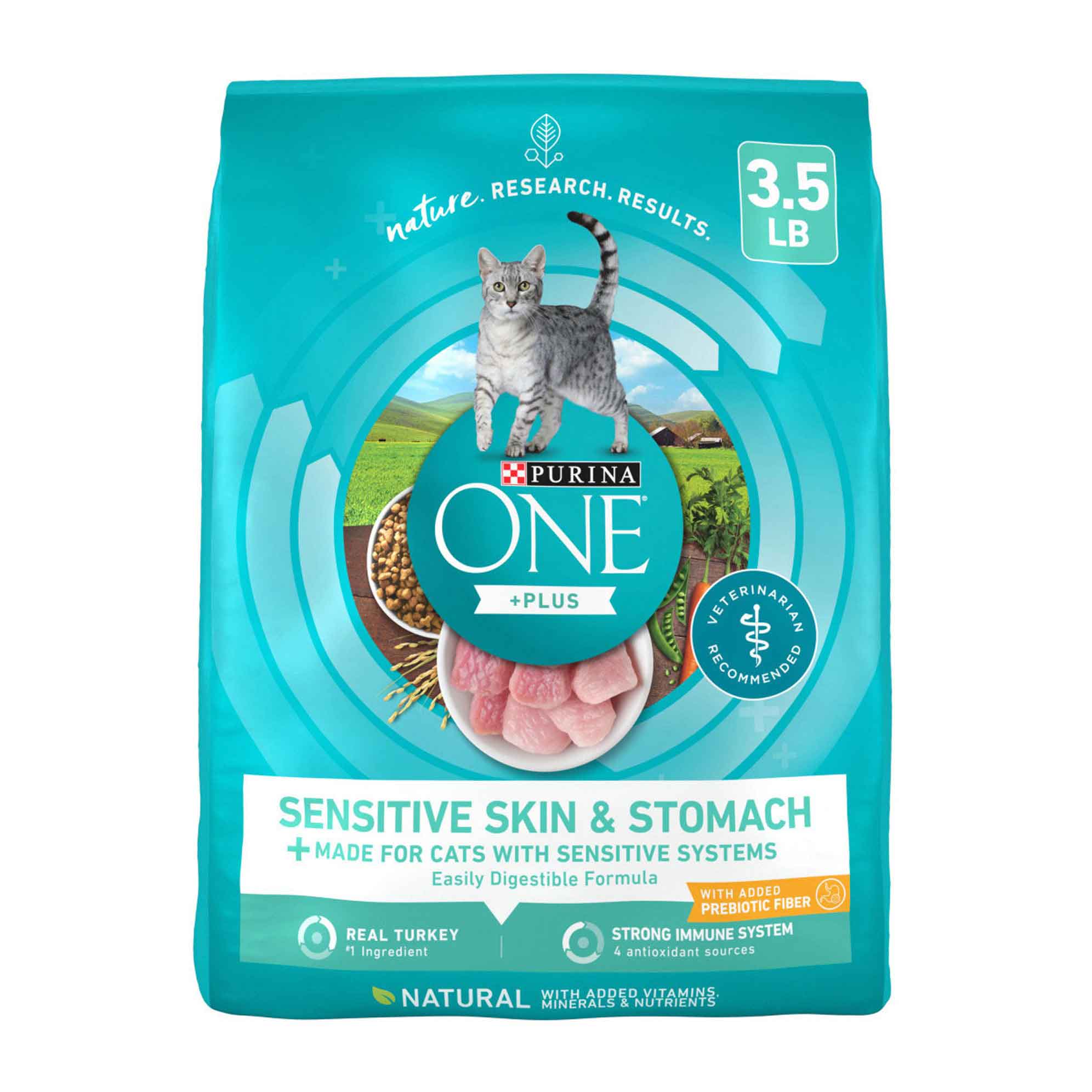 Purina One Cat Food Adult Sensitive Systems 3.5lb
