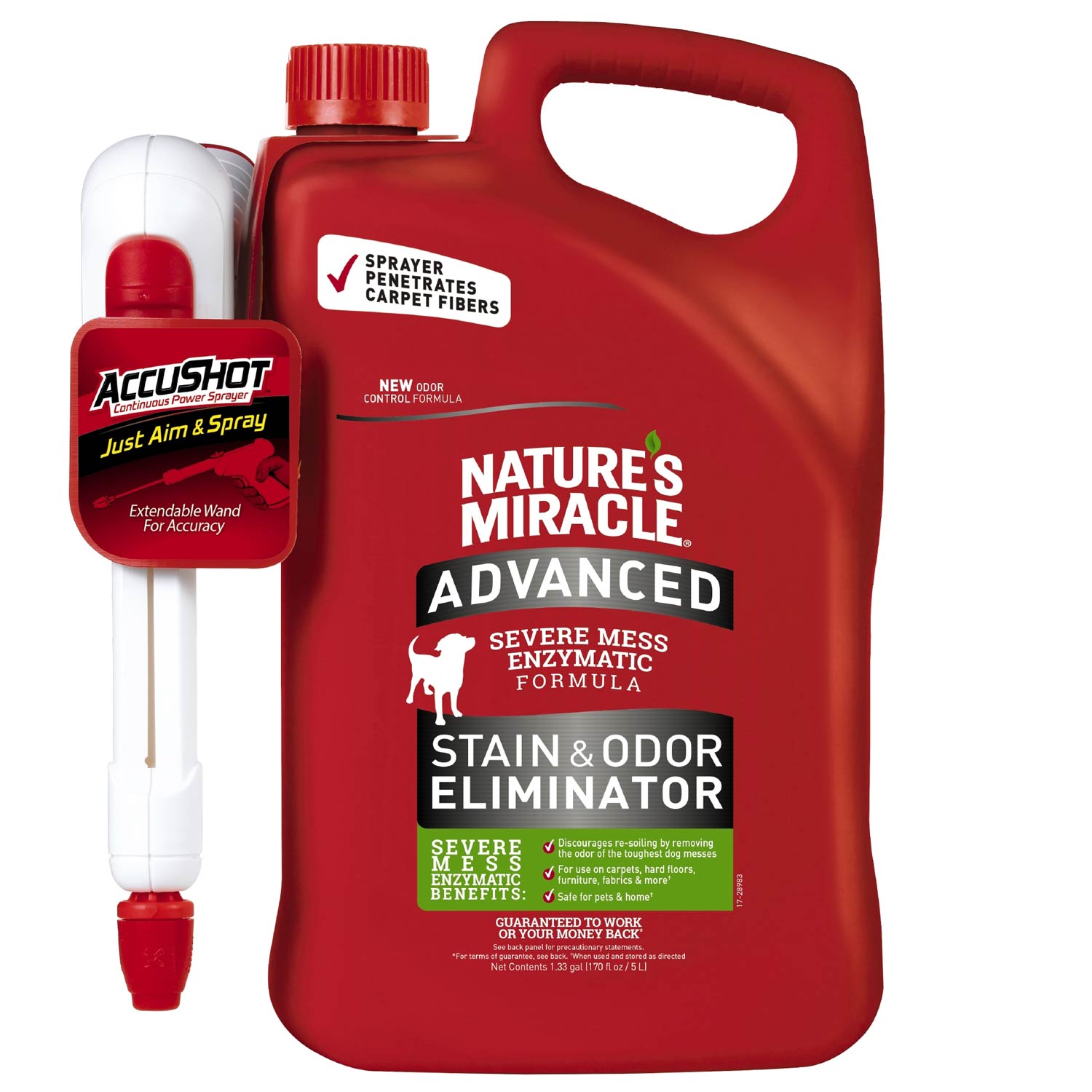 Natures Miracle Accushot Stain/odor Remover 170oz