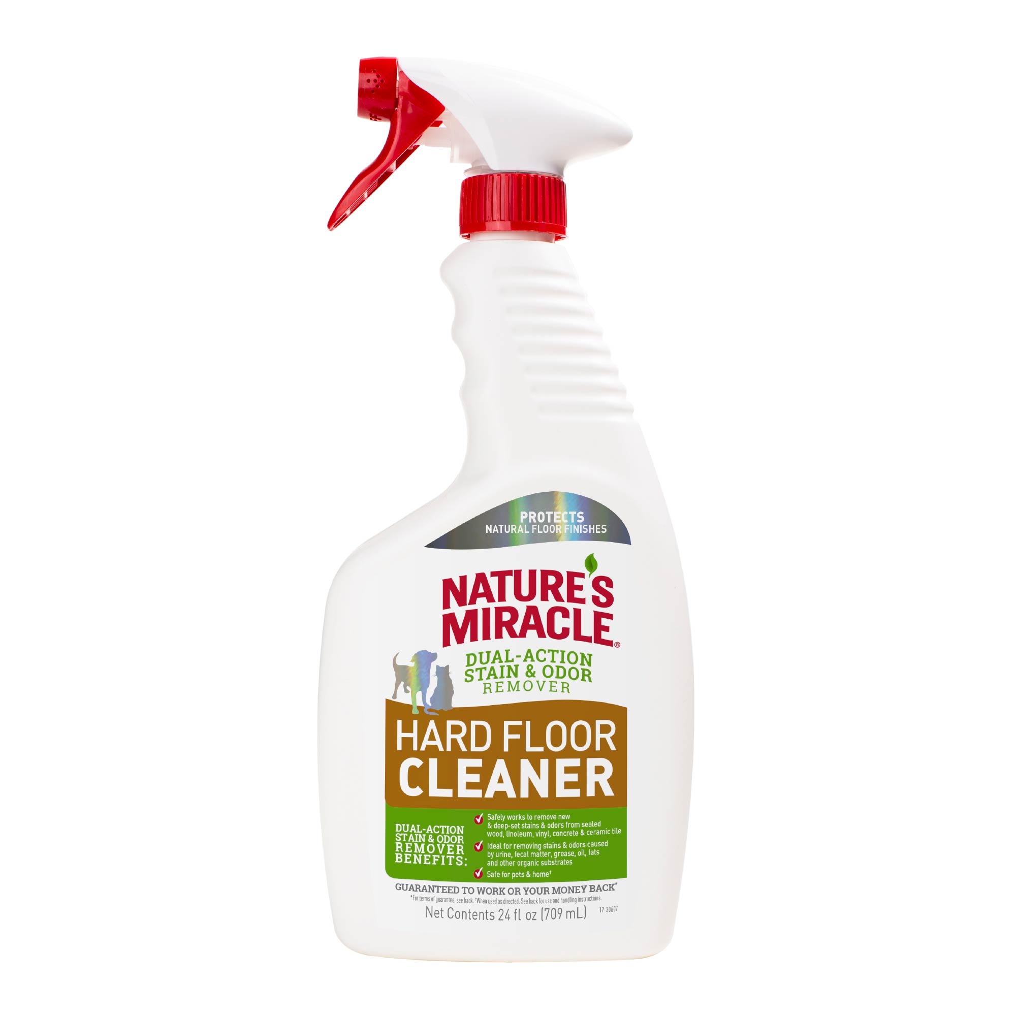 Nature's Miracle Hard Floor Cleaner, Dual-Action Stain & Odor Remover