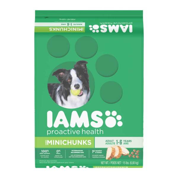 IAMS® Proactive Health Adult MiniChunks Dry Dog Food, 15 Pounds