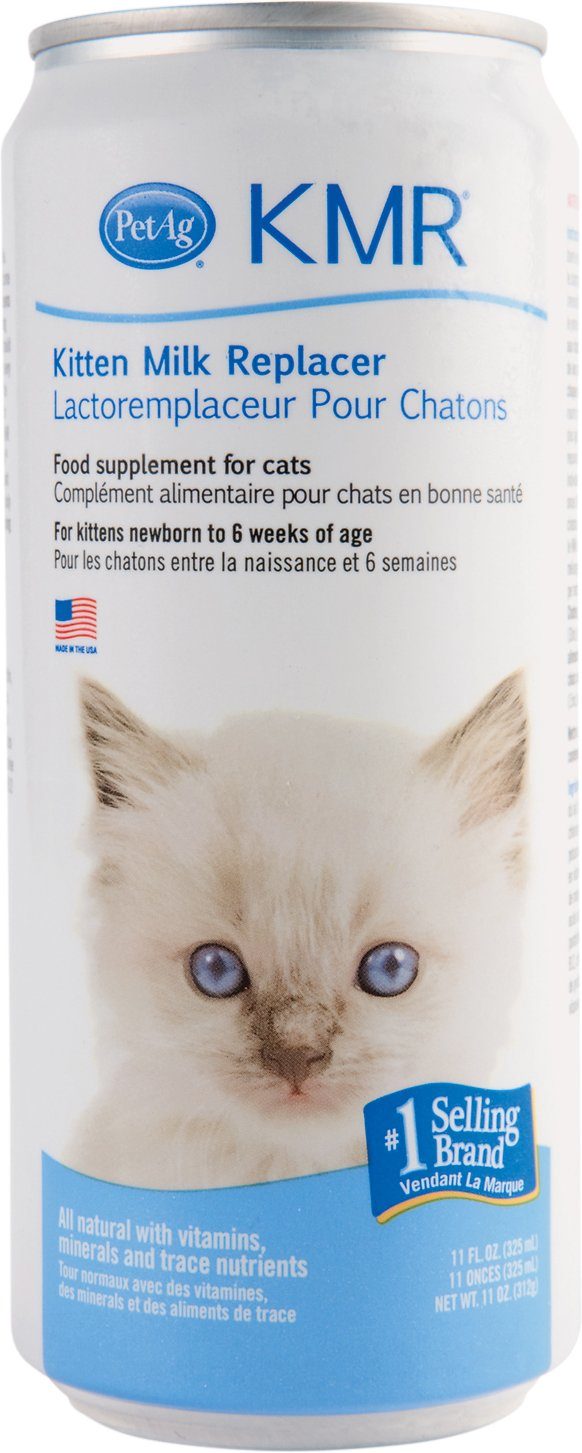 PetAg KMR Kitten Milk Replacer Liquid, 8 Ounces
