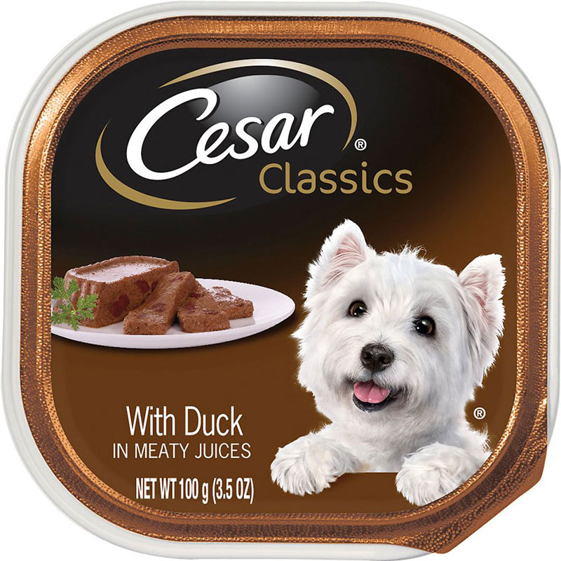 Cesar Dog Food Select W/duck 3.5oz