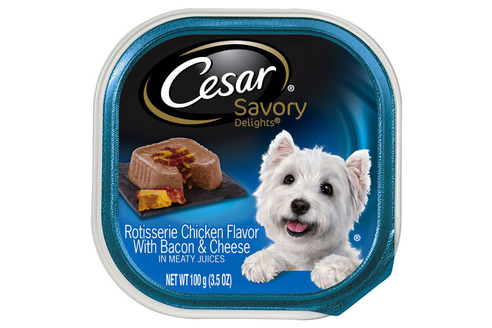 Cesar Dog Food Svry Delight Chkn/bac/chs 3.5oz