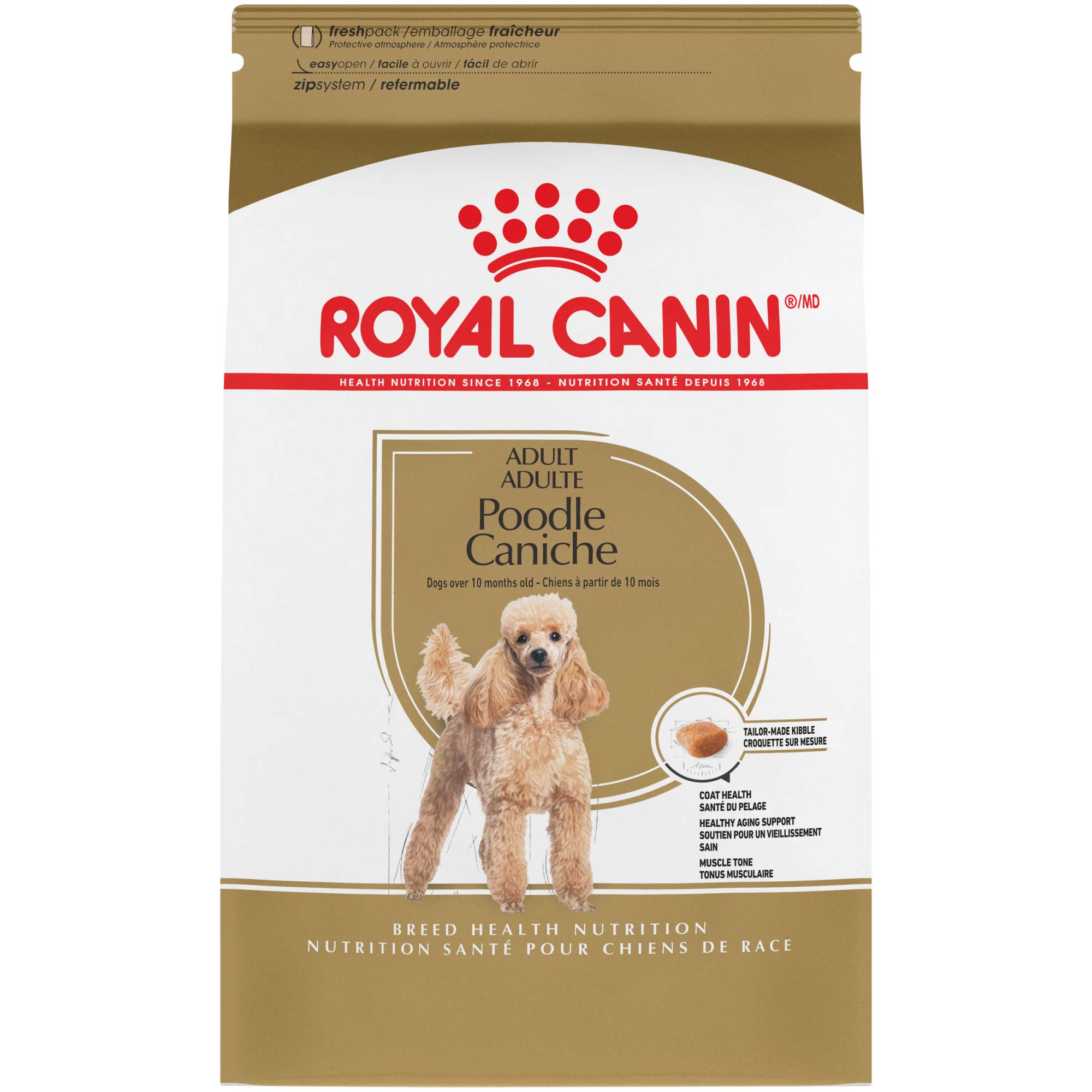 Royal Canin® Breed Health Nutrition® Poodle Adult Dry Dog Food, 10 Pounds