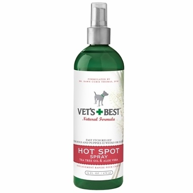Vet's Best Hot Spot Treatment Spray for Dogs, 8 Ounces