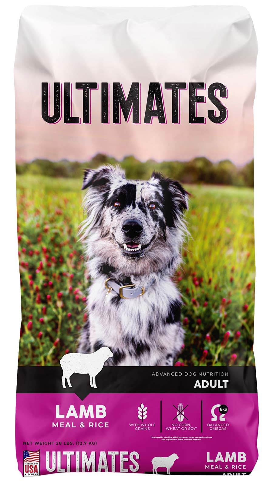 Ultimates Lamb Meal & Rice Dry Dog Food, 28 Pounds