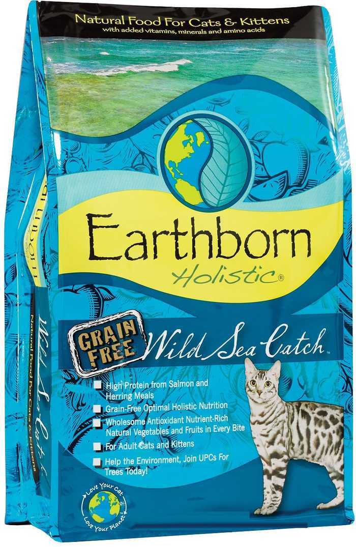 Earthborn Holistic Cat Food Wild Sea Catch 5lb