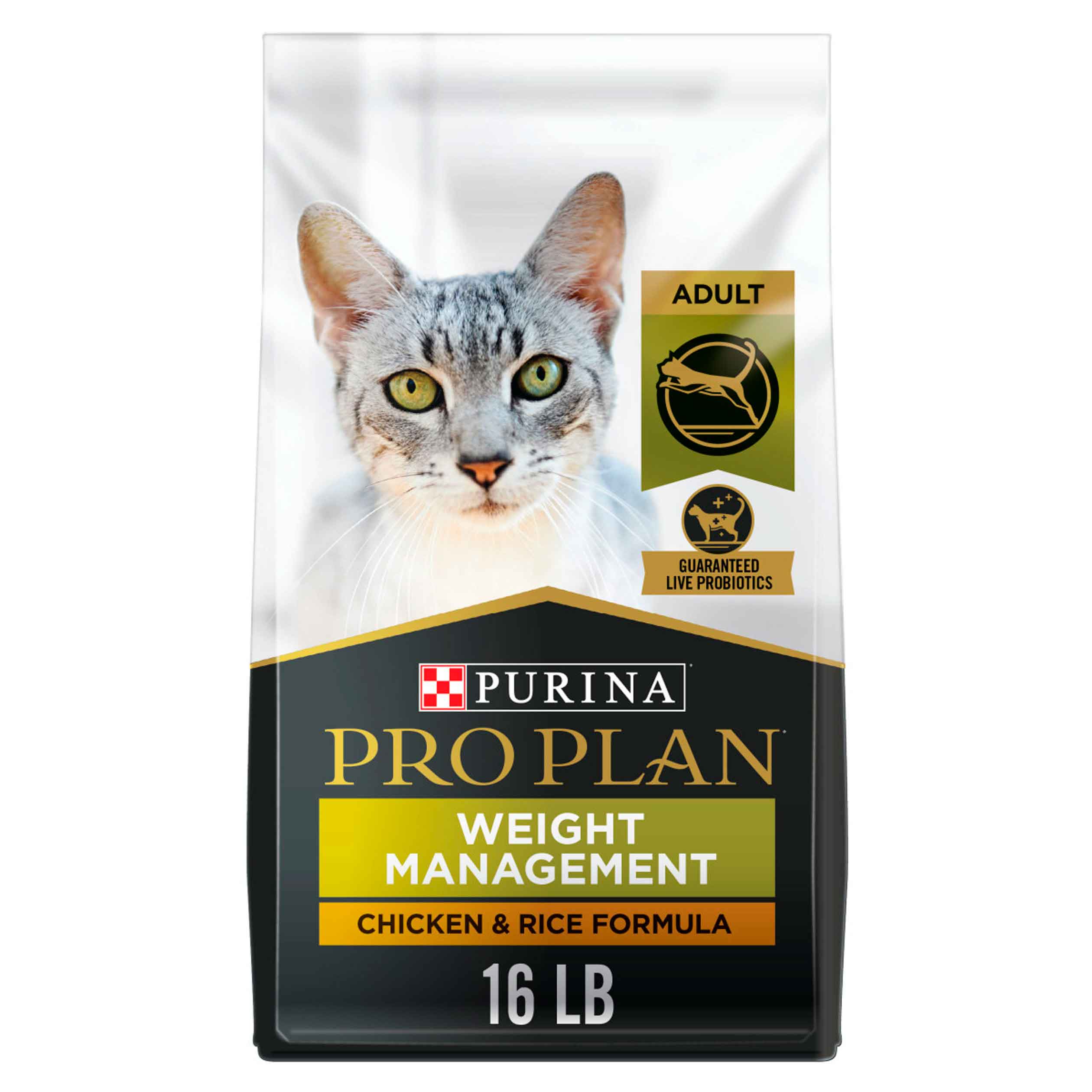 Pro Plan Cat Food Specialized Ad Wght Mgmt Chk/rice 16lb