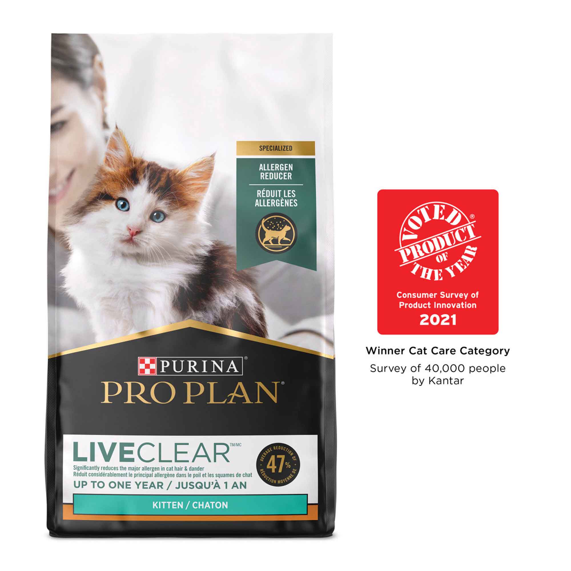 Pro Plan Cat Food Liveclear Kitten 3.2lb