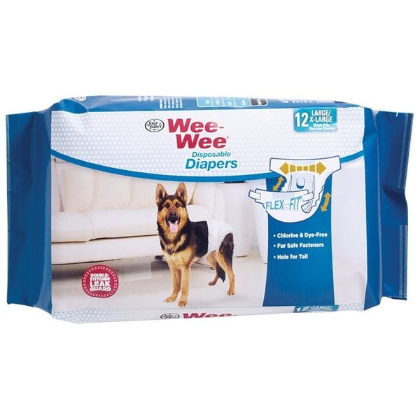 Wee Wee Disposable Diapers Lg/xl 12ct