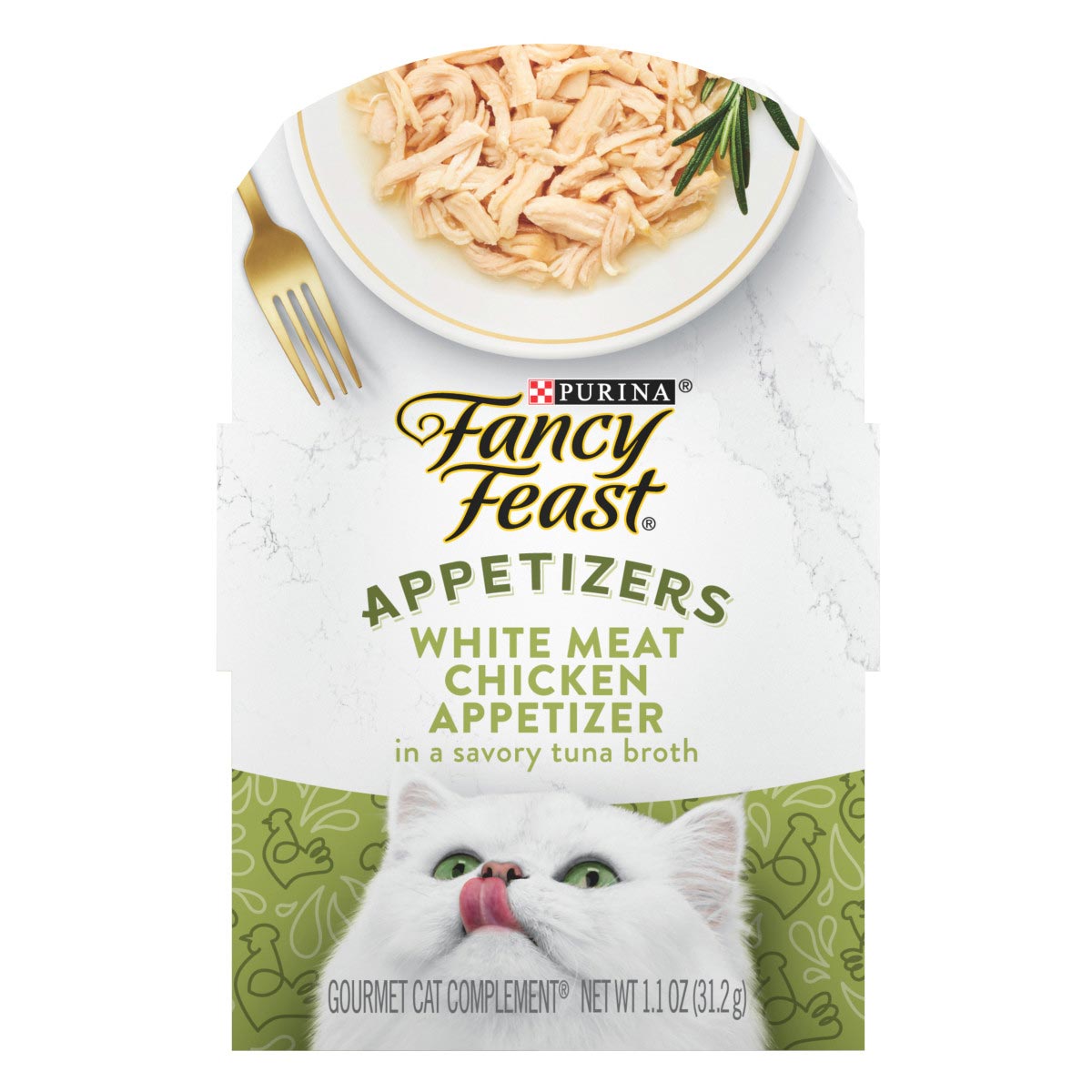 Fancy Feast Appetizers White Meat Chicken 1.1oz