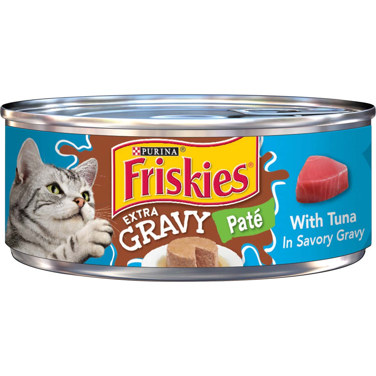 Friskies Cat Food Extra Gravy Pate Tuna 5.5oz