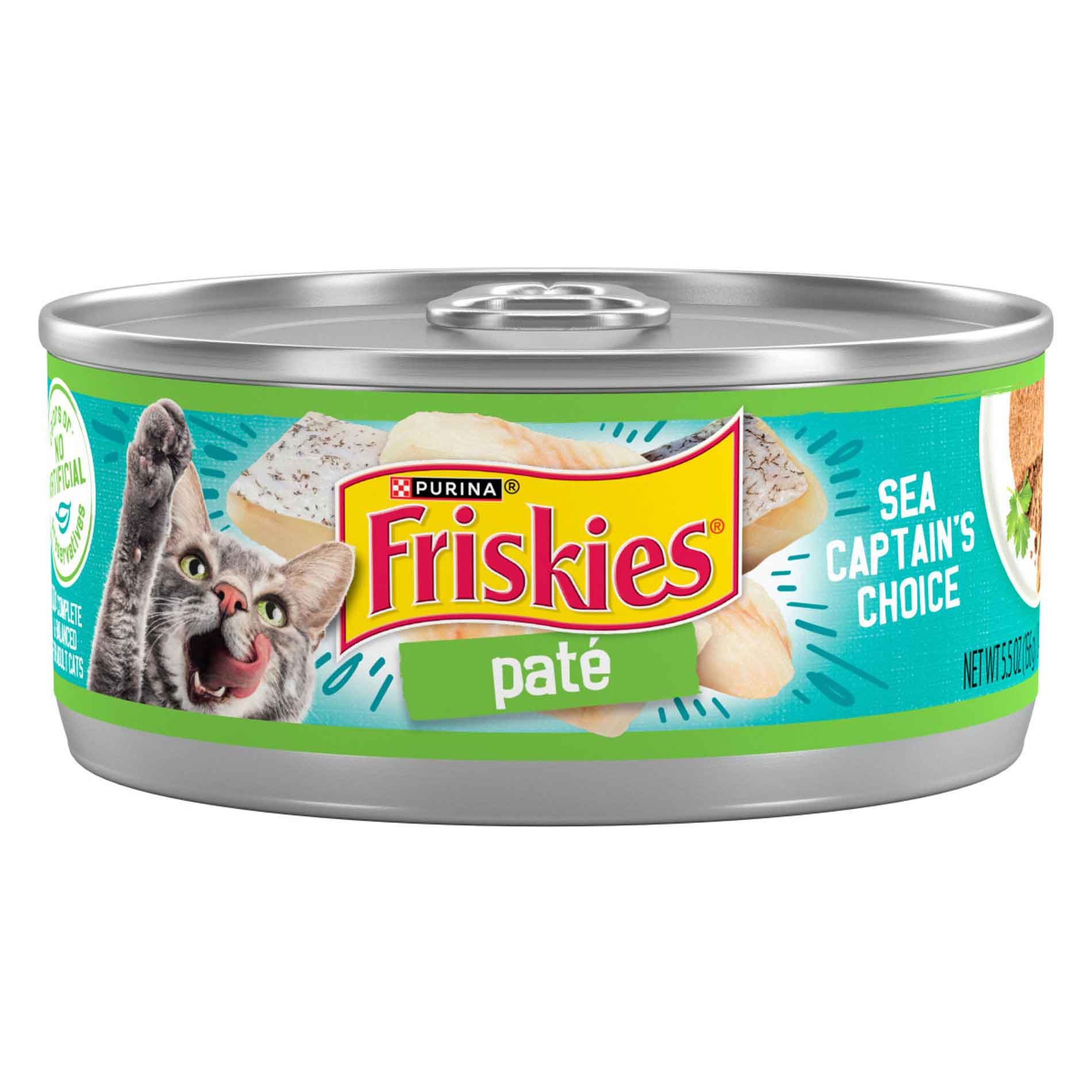 Friskies Cat Food Cls Pate Captains Choice 5.5oz