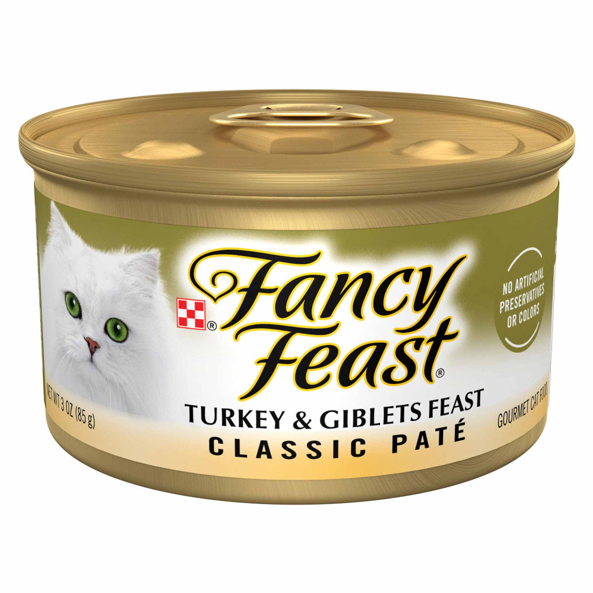 Fancy Feast Cat Food Turkey/giblet 3oz