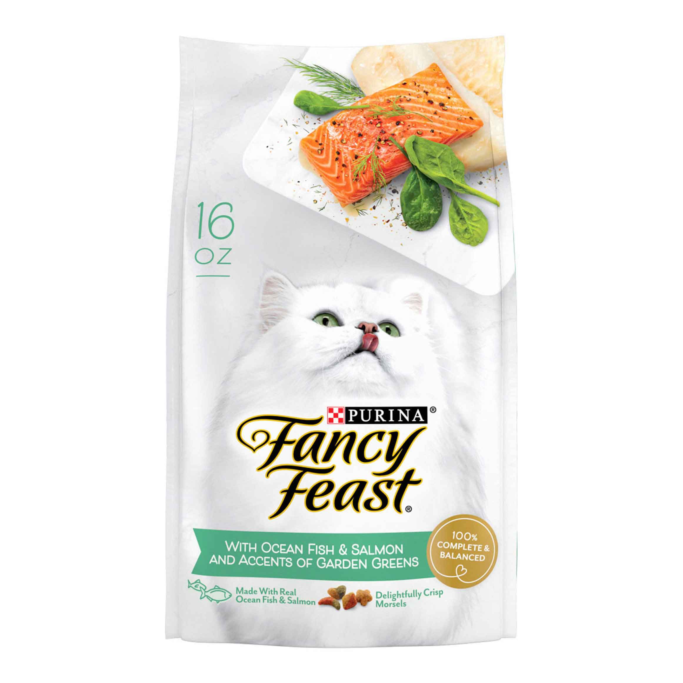 Fancy Feast Cat Food Gourmet Gold Ocnfsh/salmn 1lb