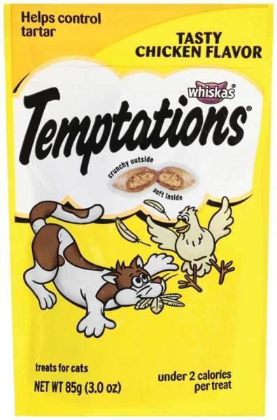 Temptations Cat Treat Chicken 3oz