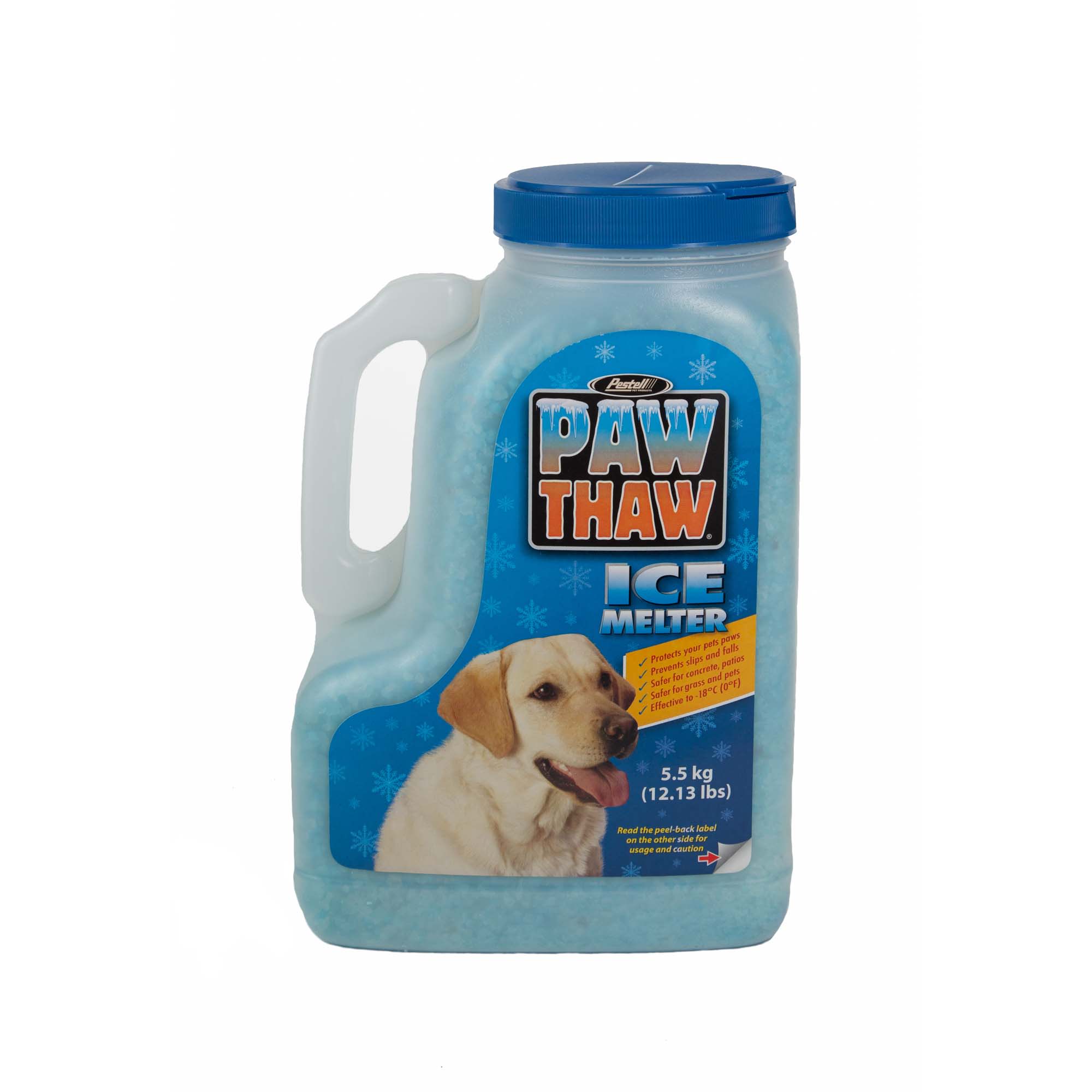 Pestell Paw Thaw Pet Friendly Ice Melter Jug, 12 Pounds
