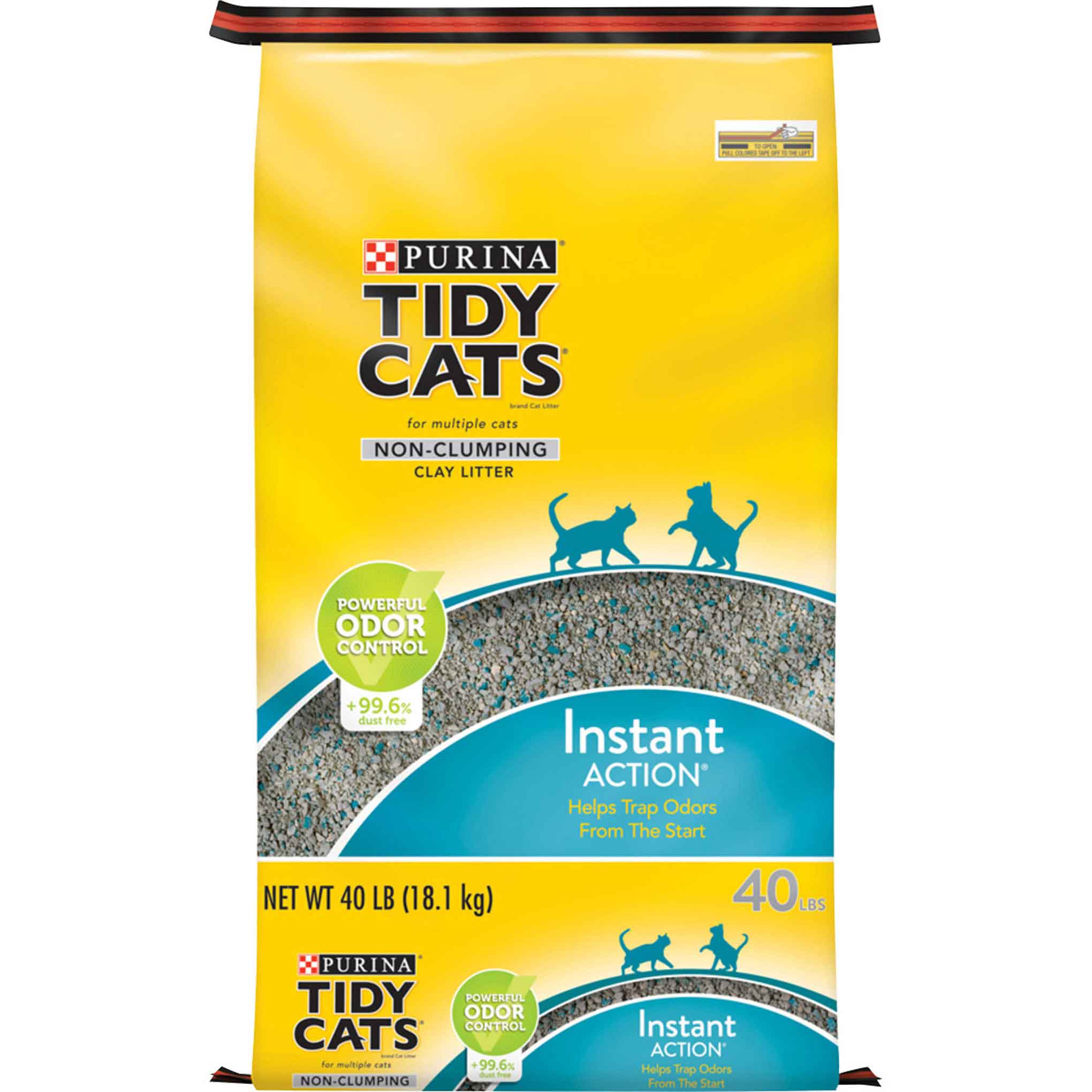 Tidy Cats Litter Instant Action 40lb