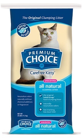 Premium Choice Scooping Cat Litter Unscented 25lb