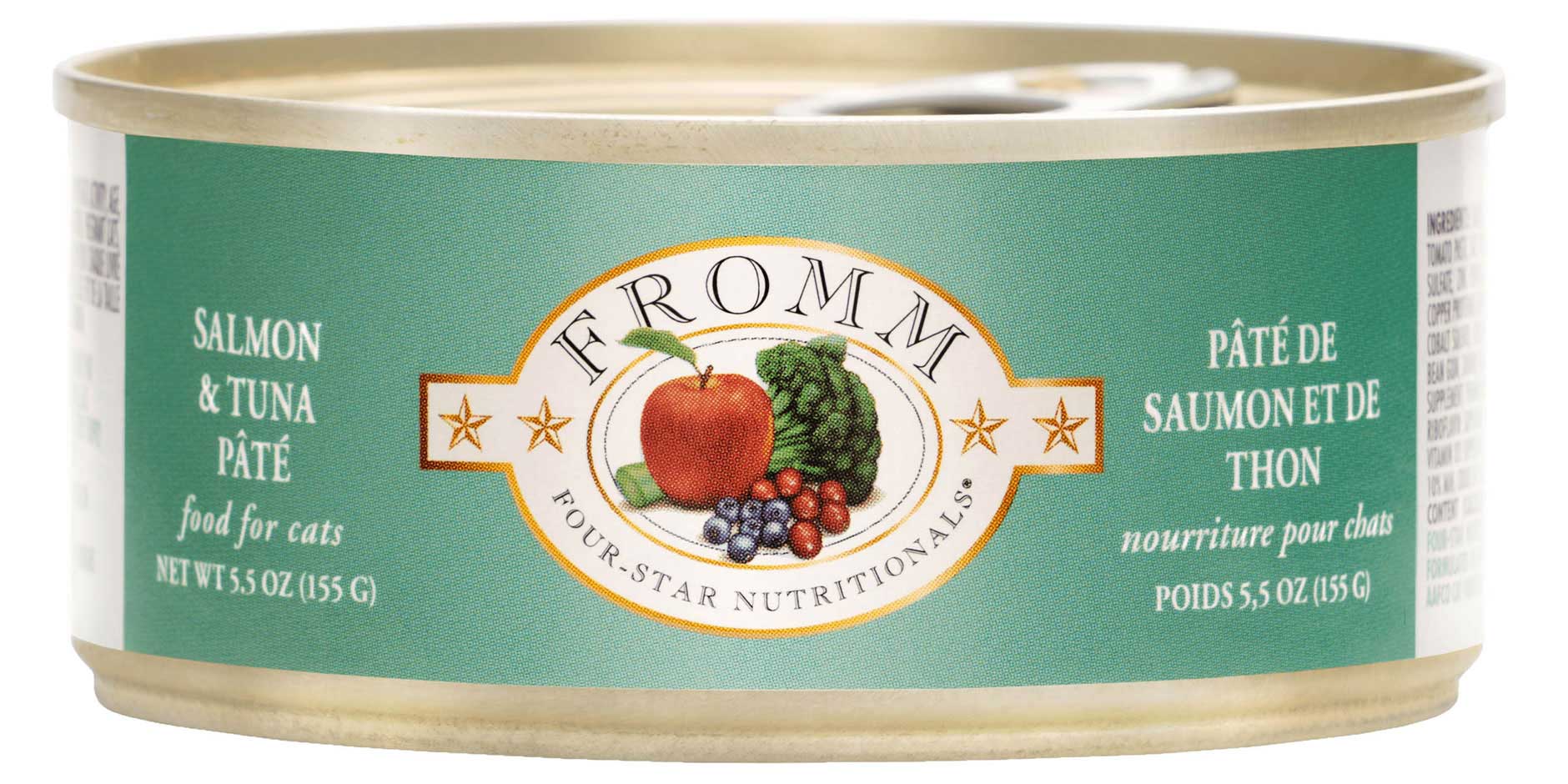 Fromm Cat Food 4-star Salmon/tuna Pate 5.5oz