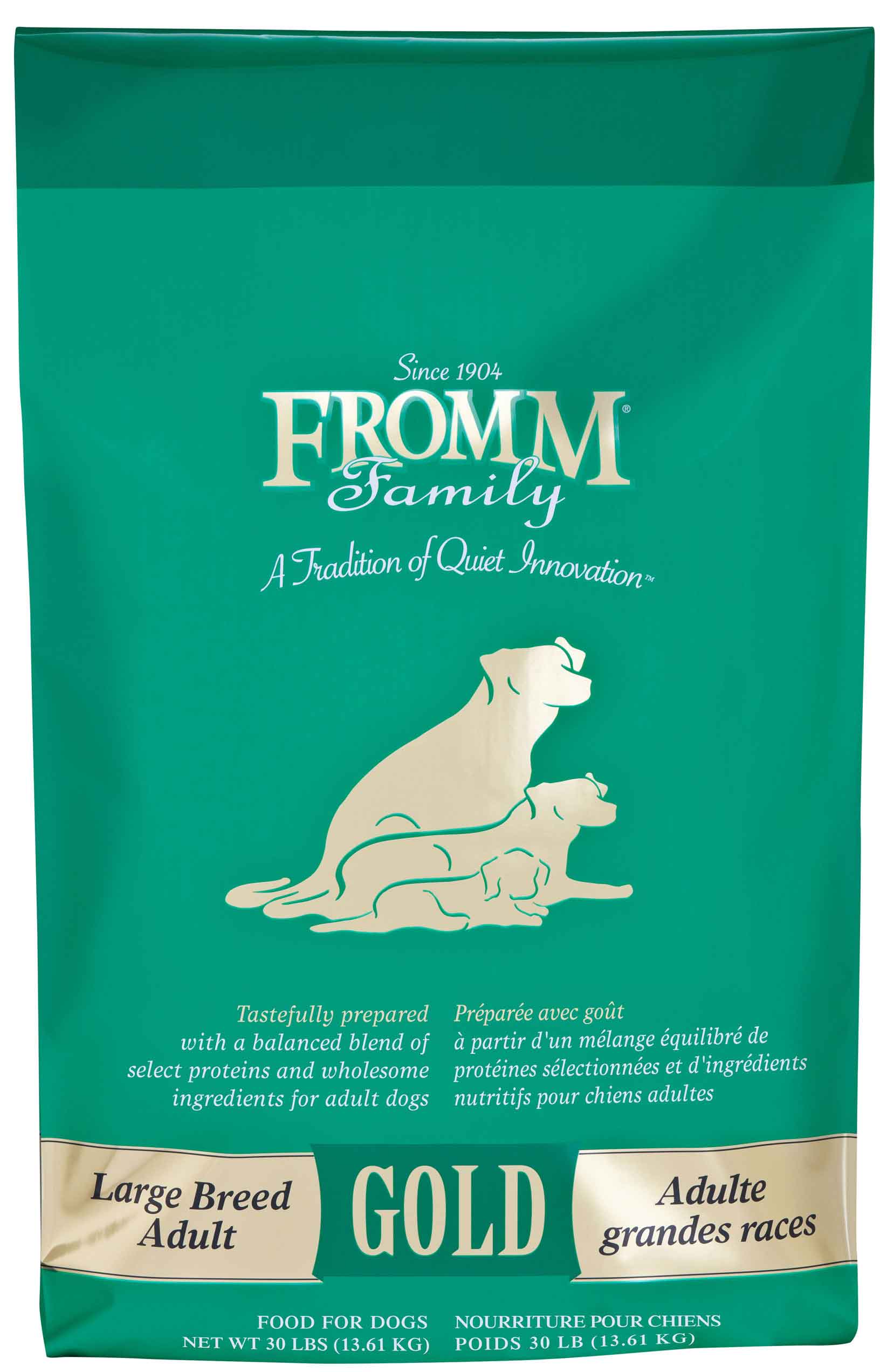 Fromm Dog Food Gold Lg Breed Adult 30lb