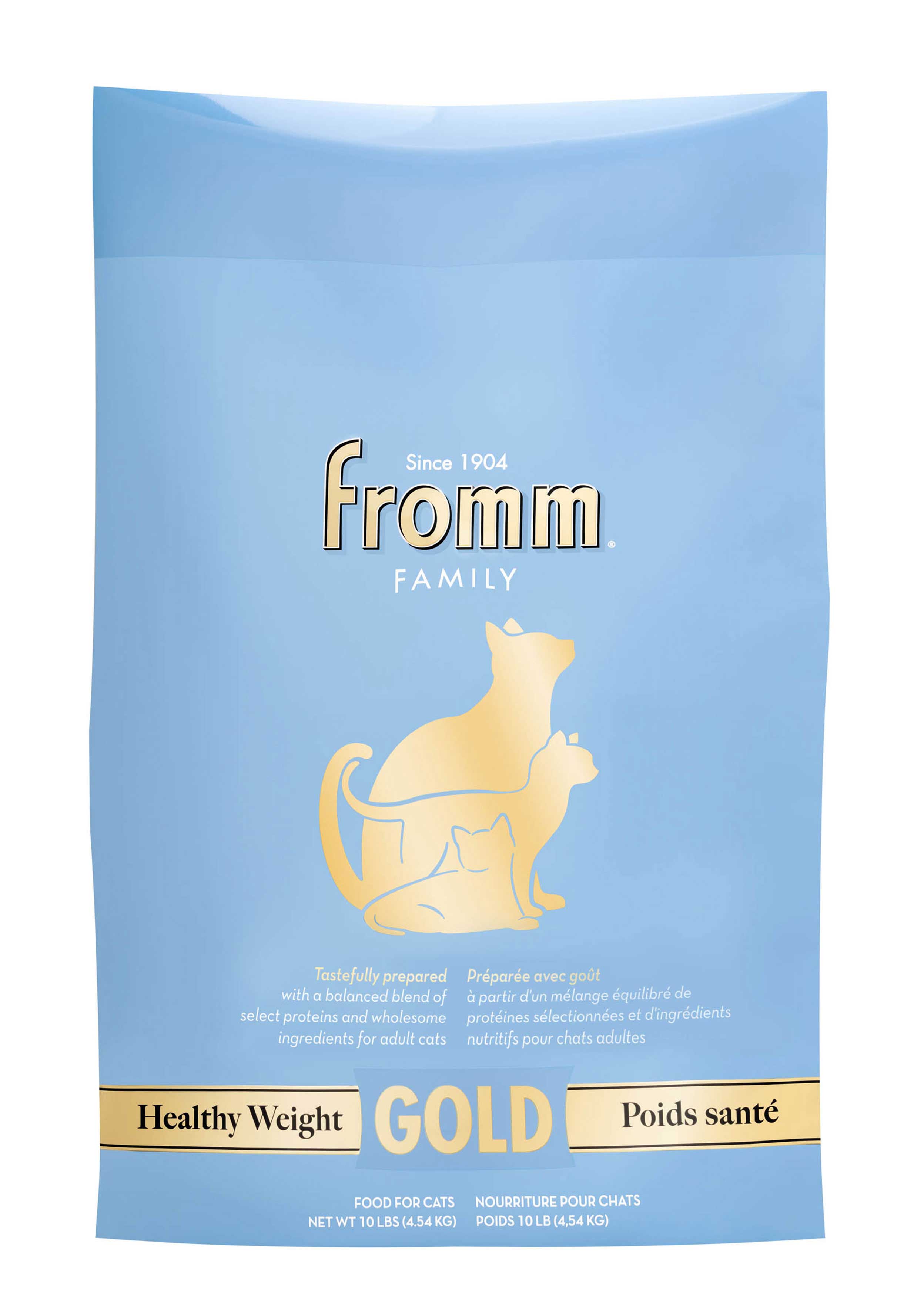 Fromm Gold Healthy Weight Gold Dry Cat Food, 10 Pounds
