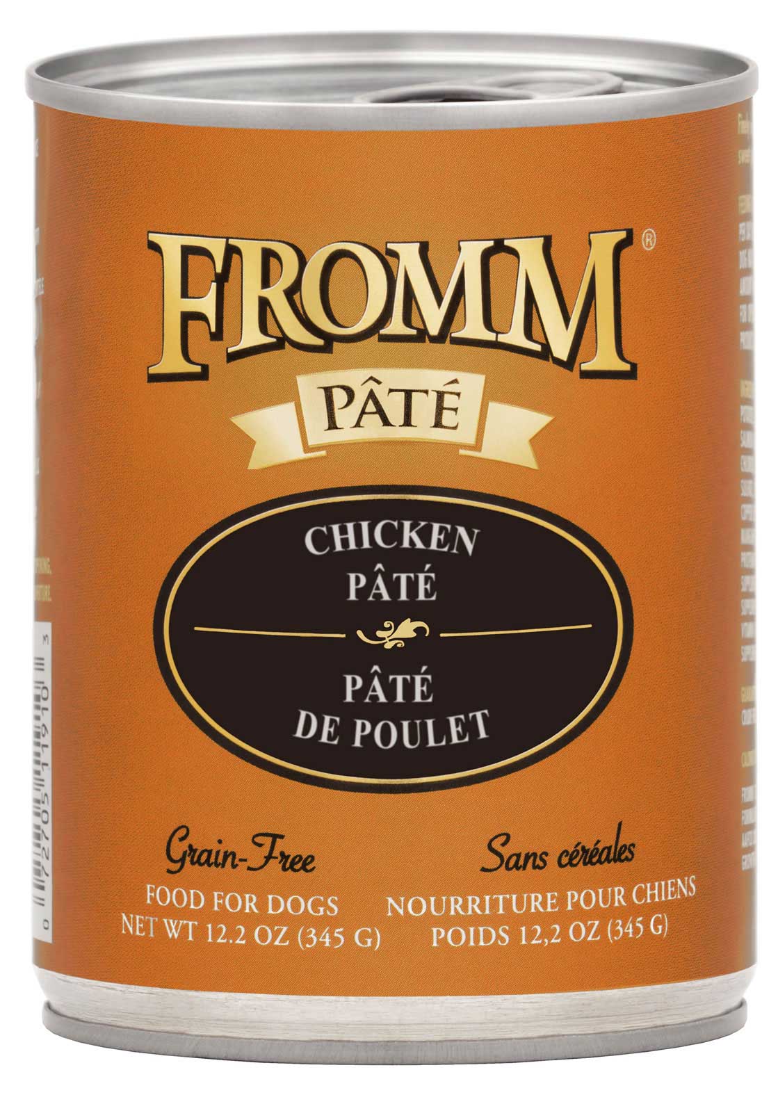 Fromm Pâté Grain-Free Chicken Pâté Wet Dog Food, 12.2 Ounces