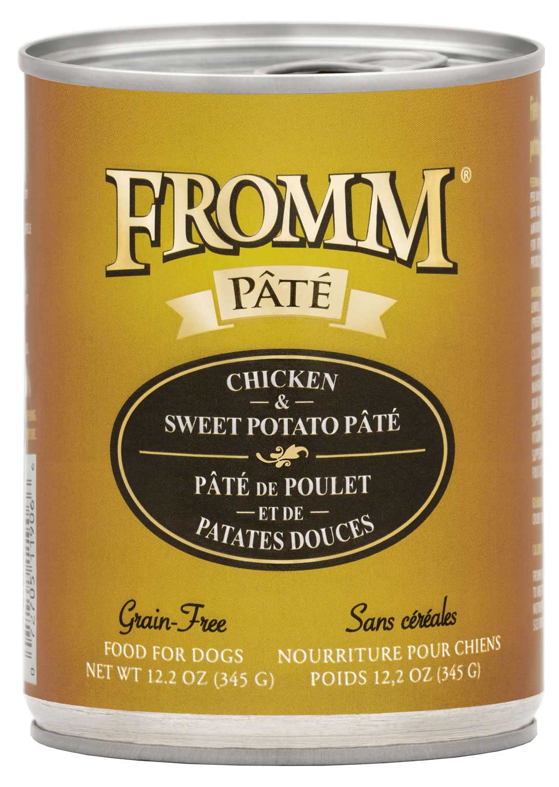 Fromm Dog Food 4-star Ckn/sweet Potato Pate 12.2oz