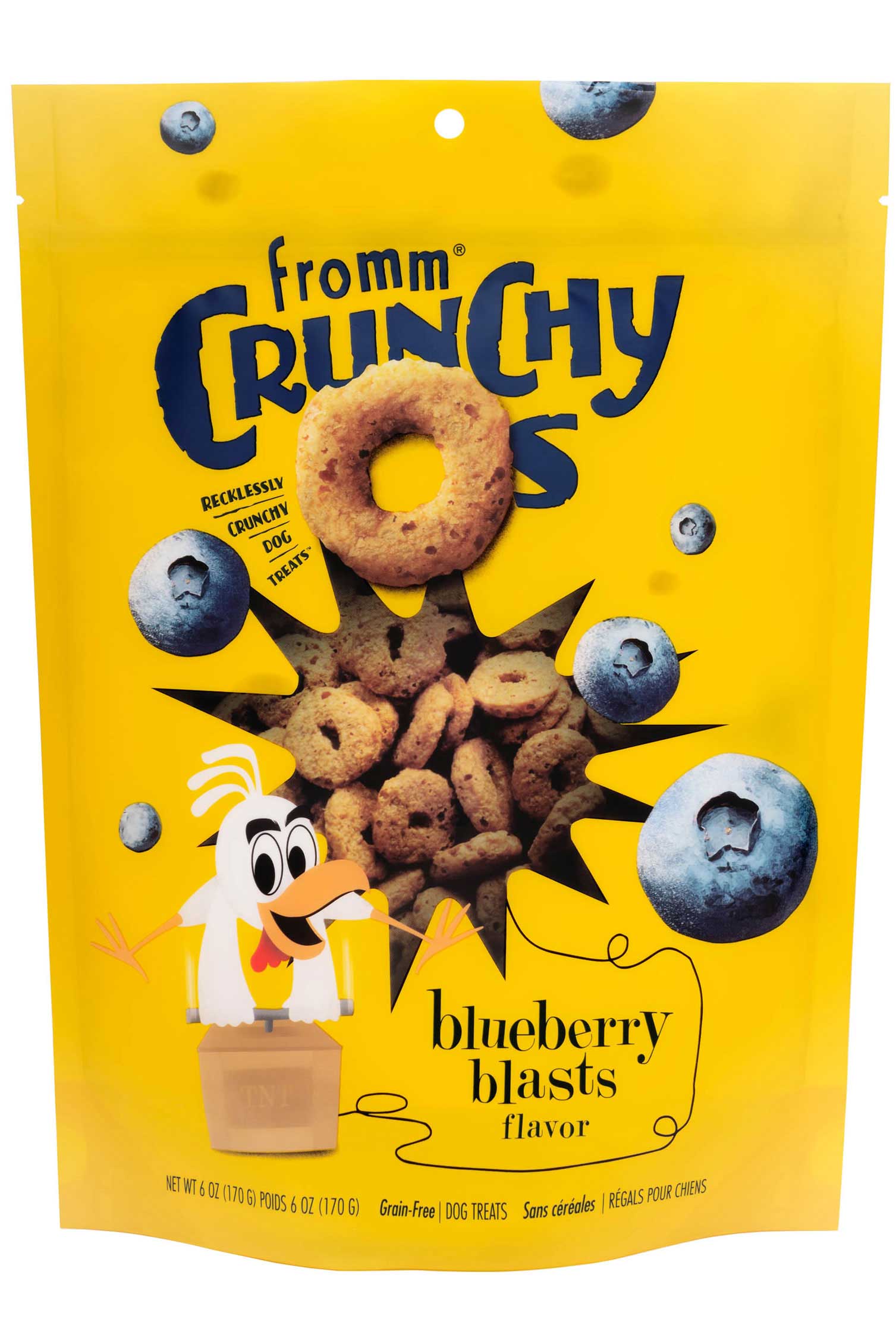 Fromm Dog Treat Crunchy O Blueberry Blasts 6oz
