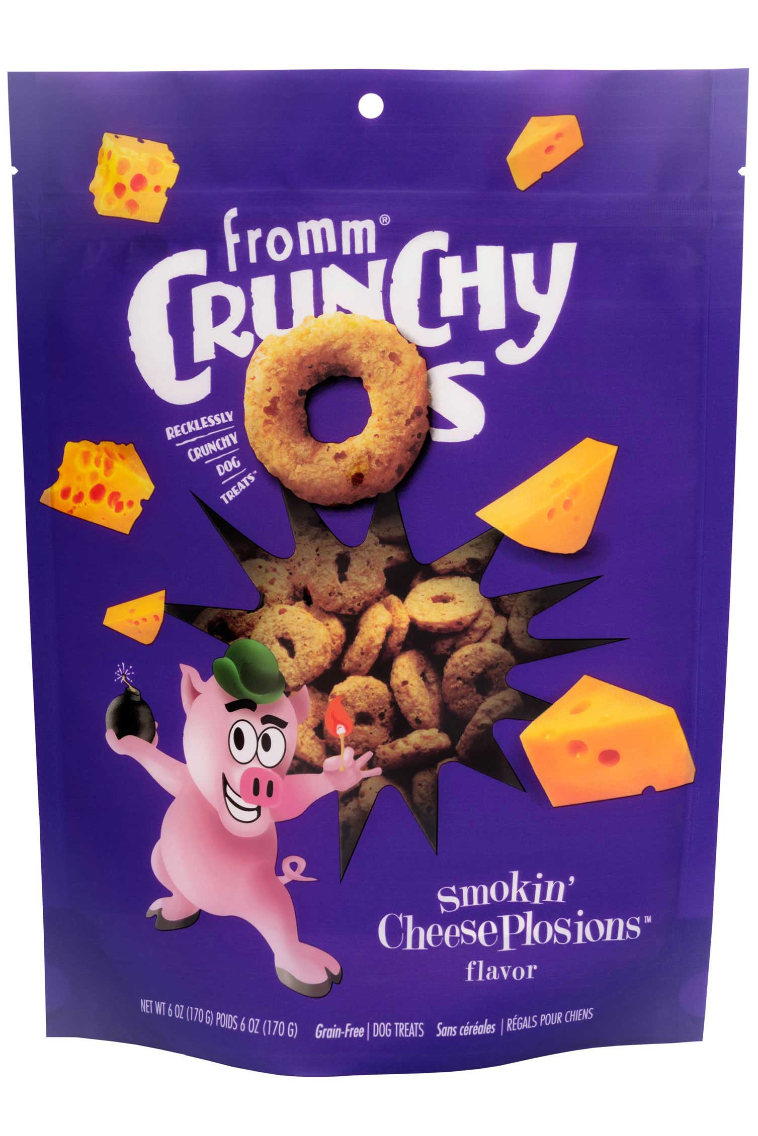 Fromm Dog Treat Crunchy O Cheeseplosions 6oz