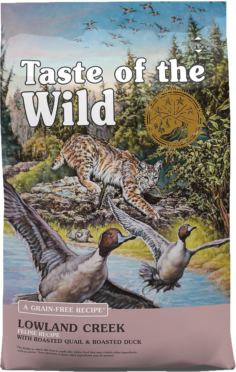 Taste Of The Wild Lowland Creek Dry Cat Food, 14 Pounds