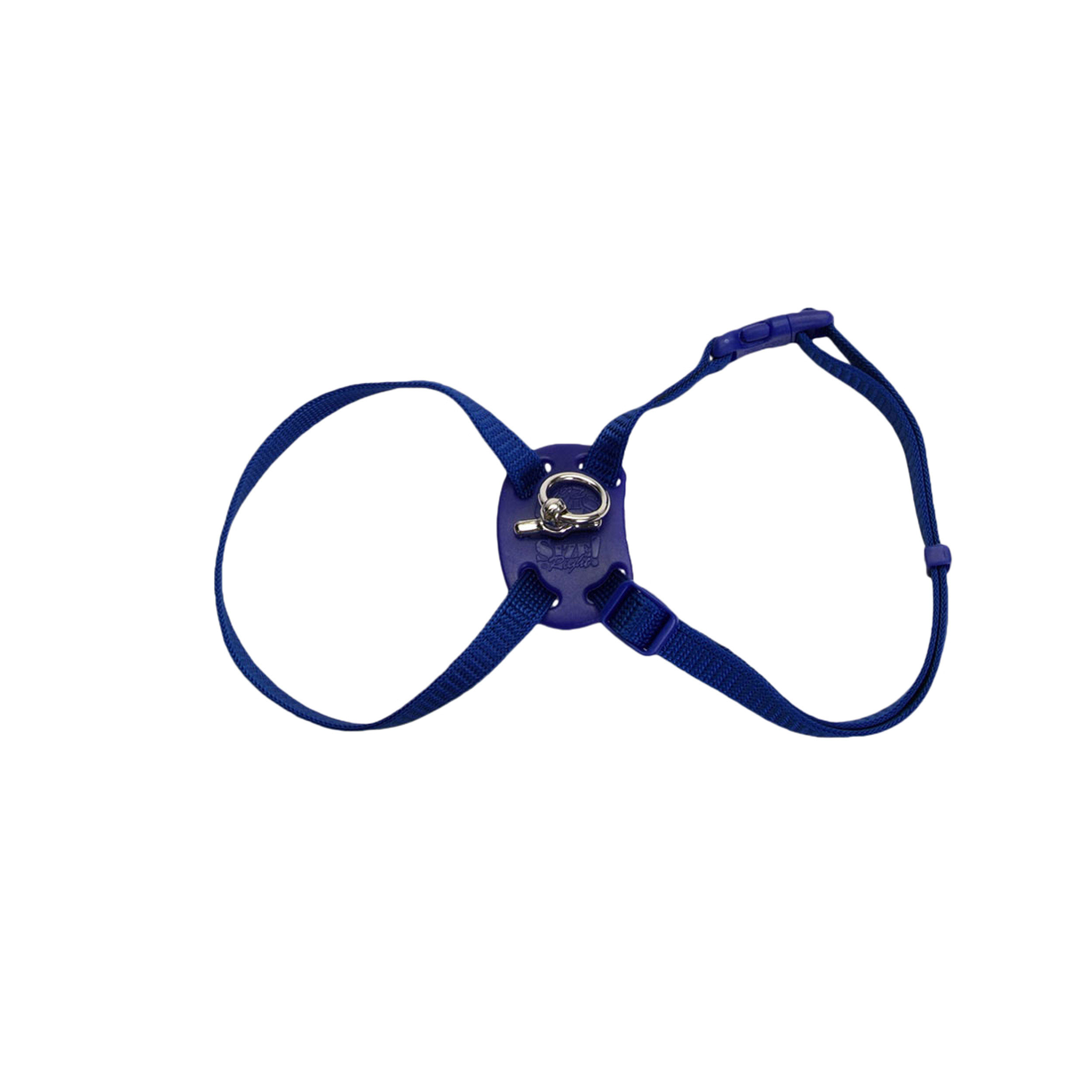 Size RightÂ® Snag-Proof Adjustable Cat Harness, Blue, 3/8