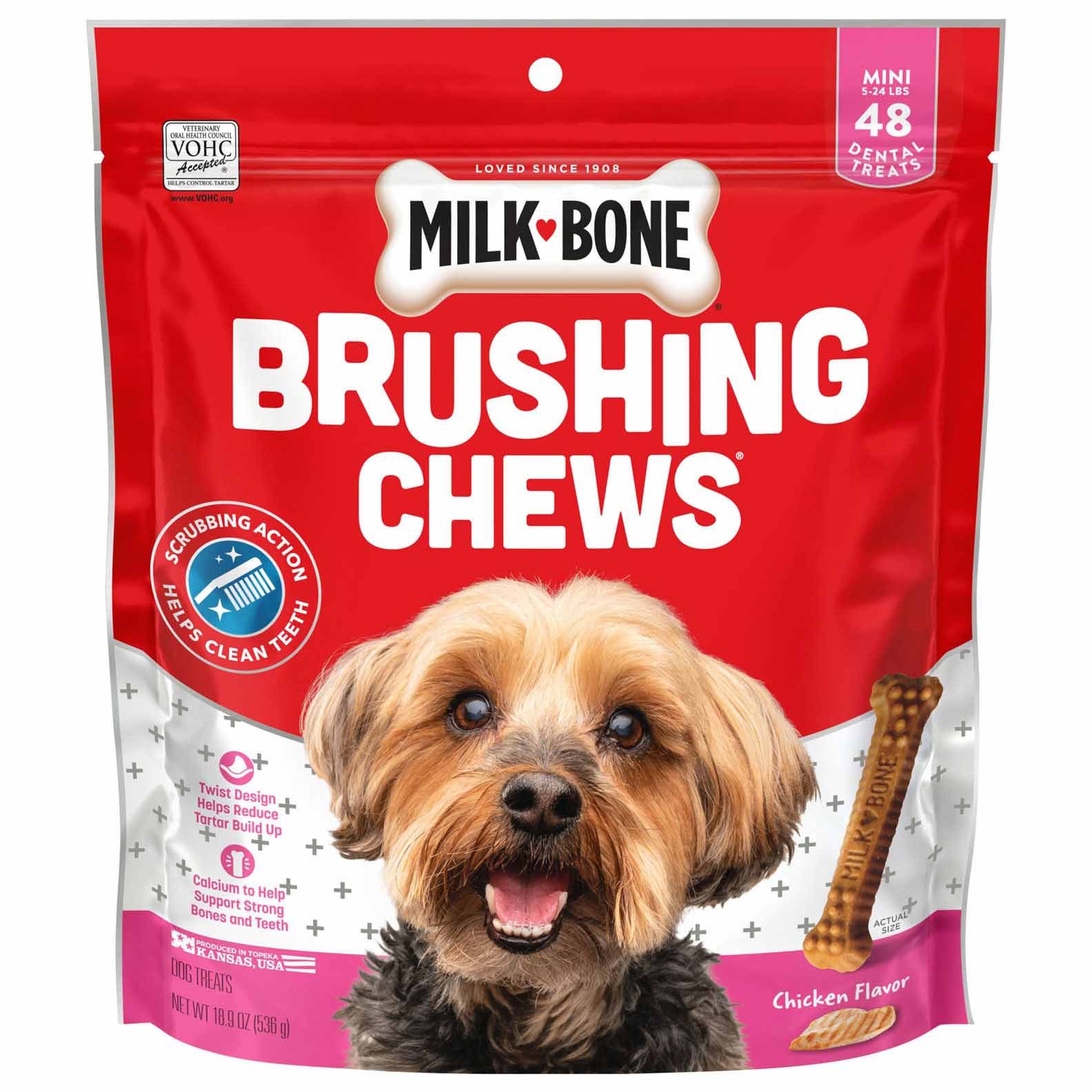 Milkbone Brushing Chews Mini Bone Value 18.9oz