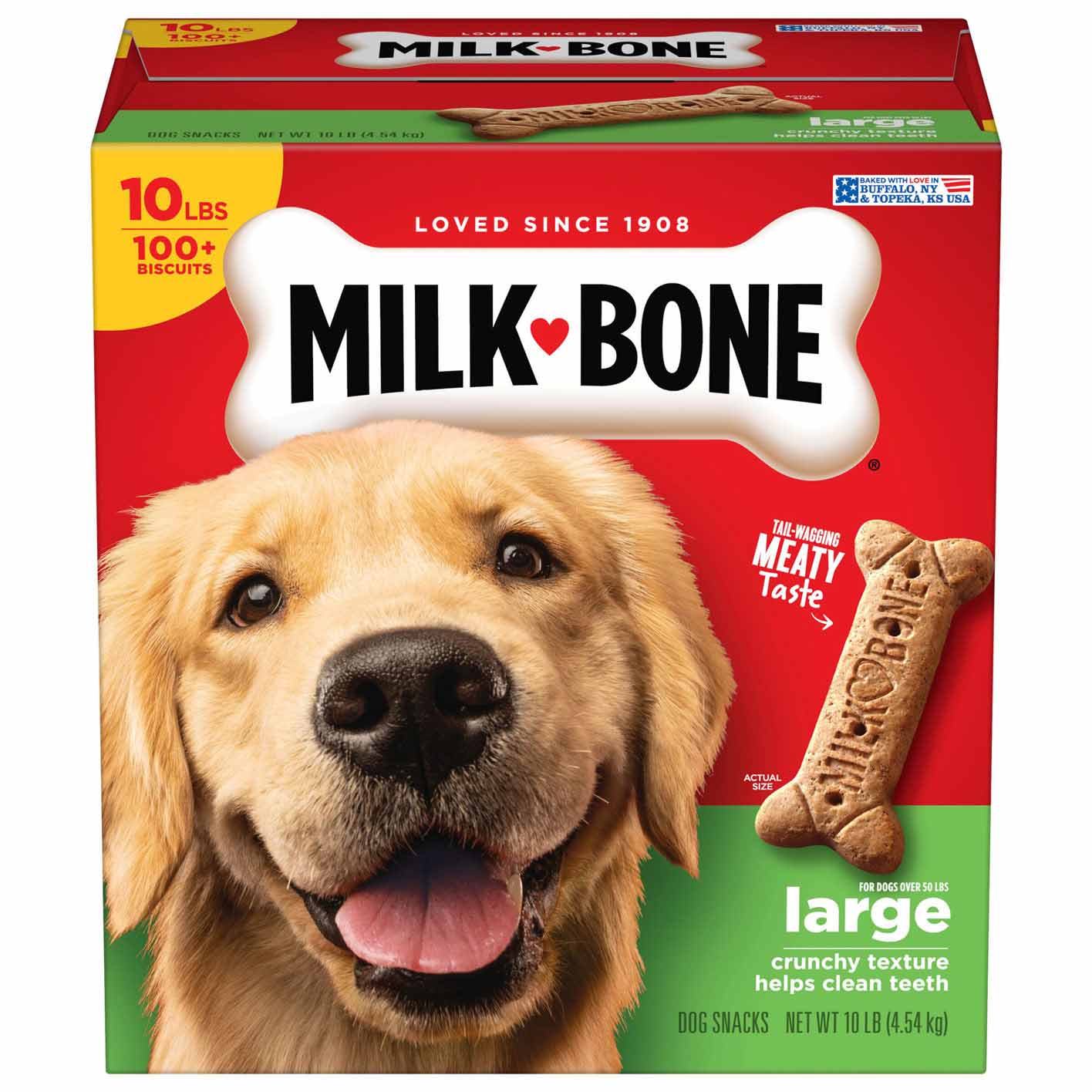 Milkbone Biscuits Large 10lb