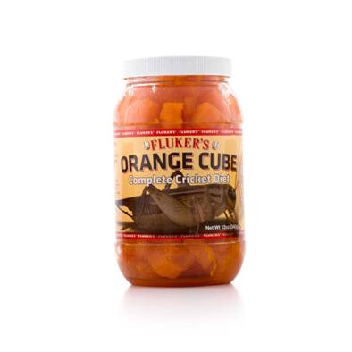 Flukers Orange Cube-Complete Cricket Diet, 12 Ounce