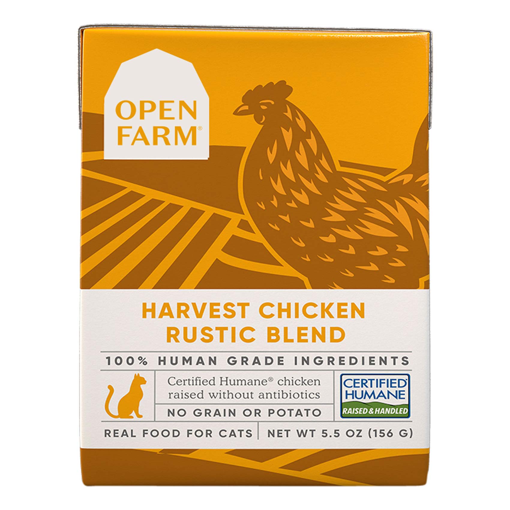 Open Farm Rustic Blend Harvest Chicken Cat Food, 5.5 Ounces