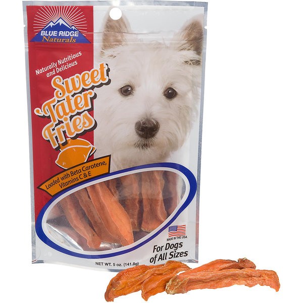 Blue Ridge Naturals Sweet Tater Fries Dog Treat, 1 pound