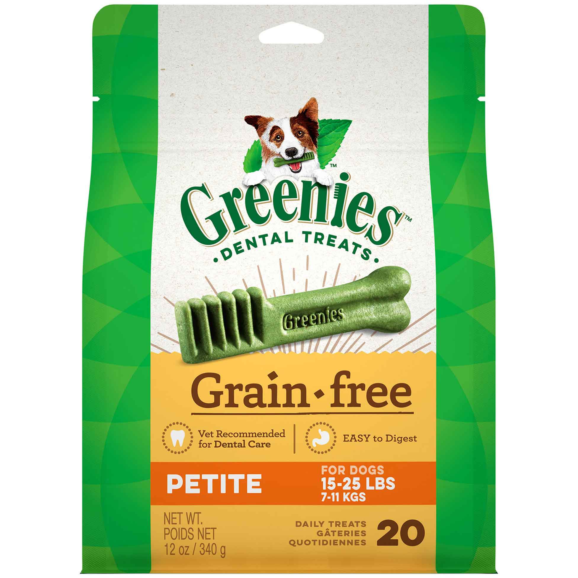 Greenies Canine Gf Petite Treat-pak 12oz