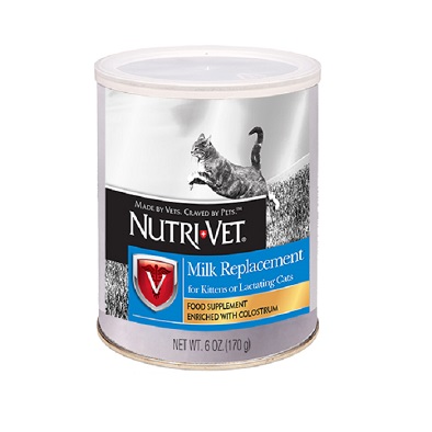 Nutri-vet Milk Replacer Pwdr Kitten 6oz
