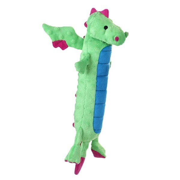 Quaker Go Dog Skinny Dragon Dog Toy, Small