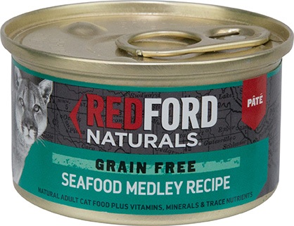 Redford Naturals Cat Food Gf Adult Seafood Medley 3oz