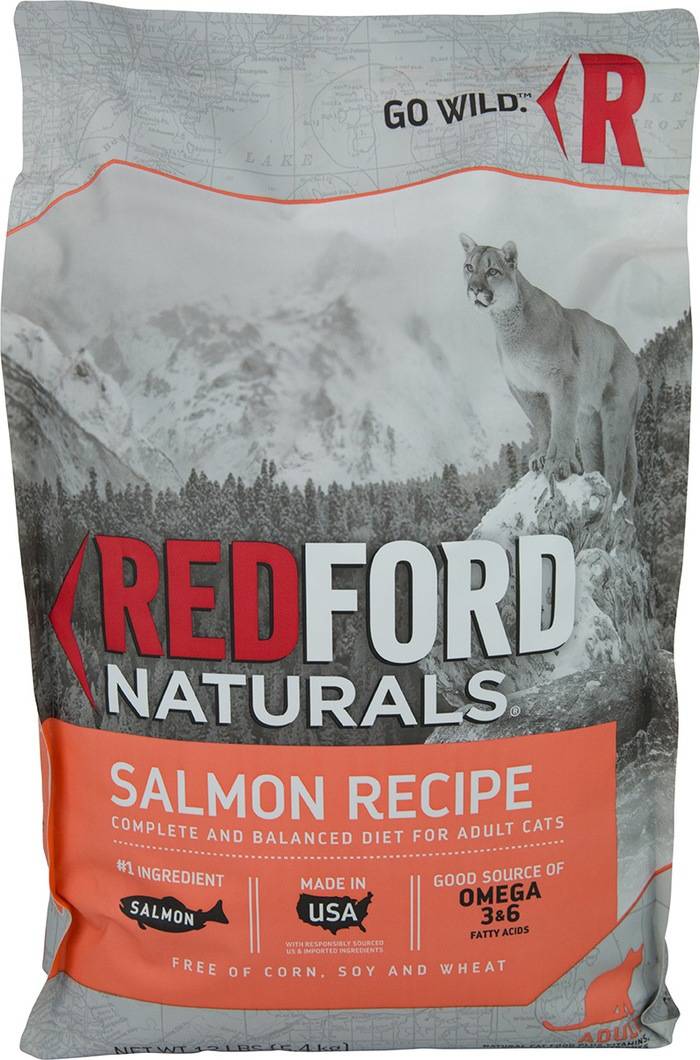 Redford Naturals Cat Food Adult Salmon 12lb