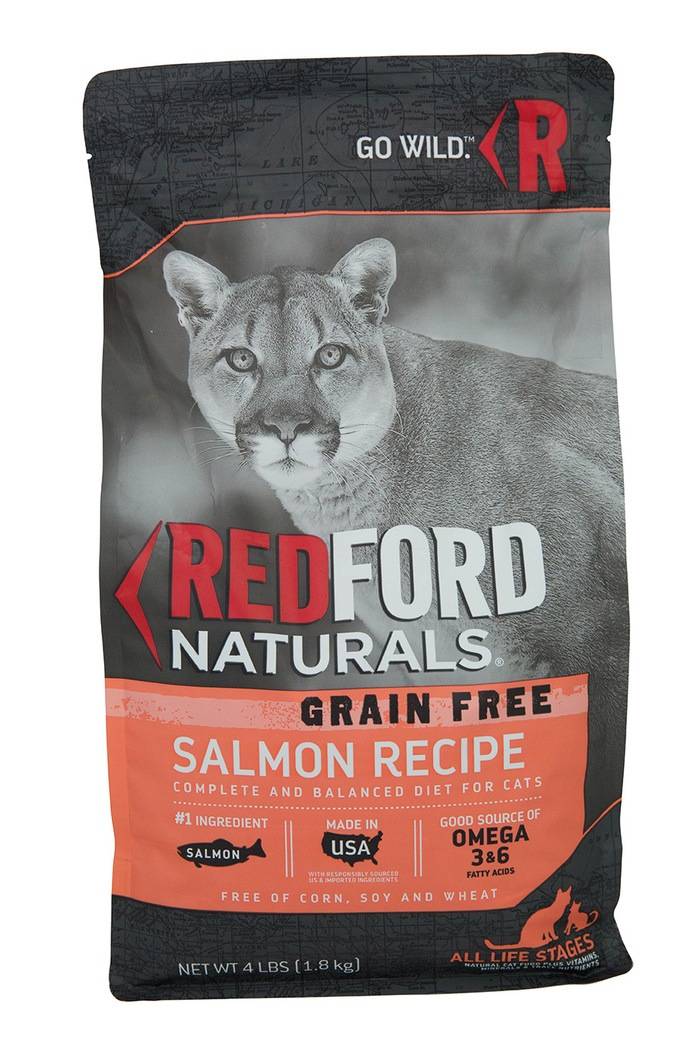 Redford Naturals Cat Food Gf Salmon 4lb