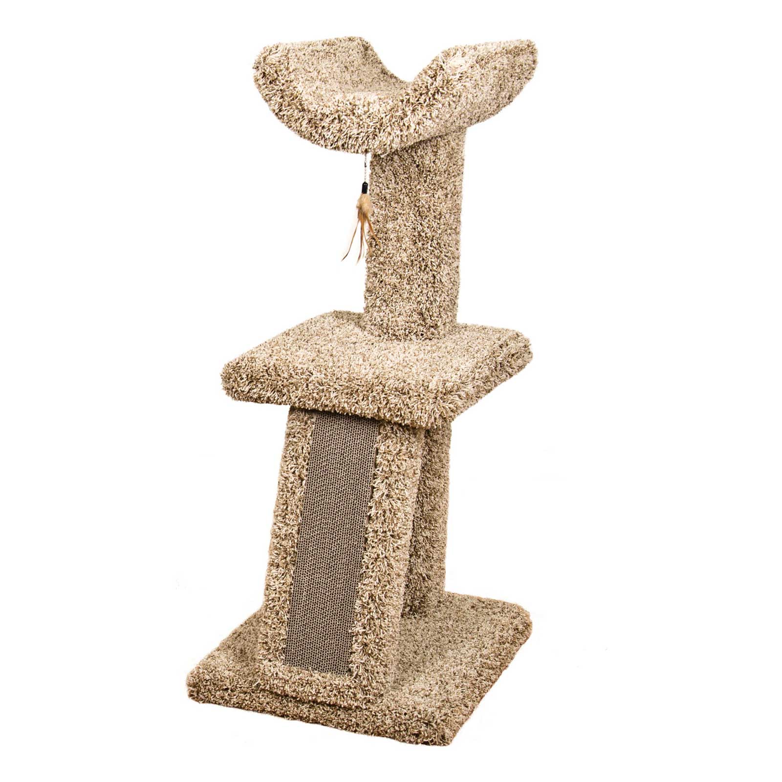 Ps+ Cat Furniture Scratch Tower 1 Ea