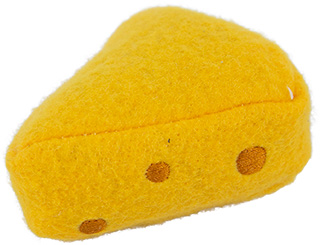 Play On Catnip Cheese Cat Toy