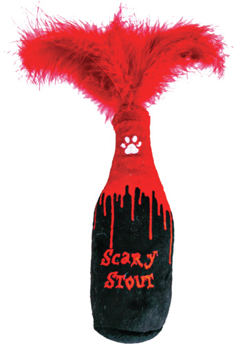 Play On Halloween Cat Toy Plush Scary Stout